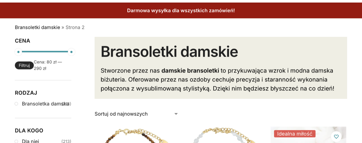 strona 2 paginacji kategorii sklepu